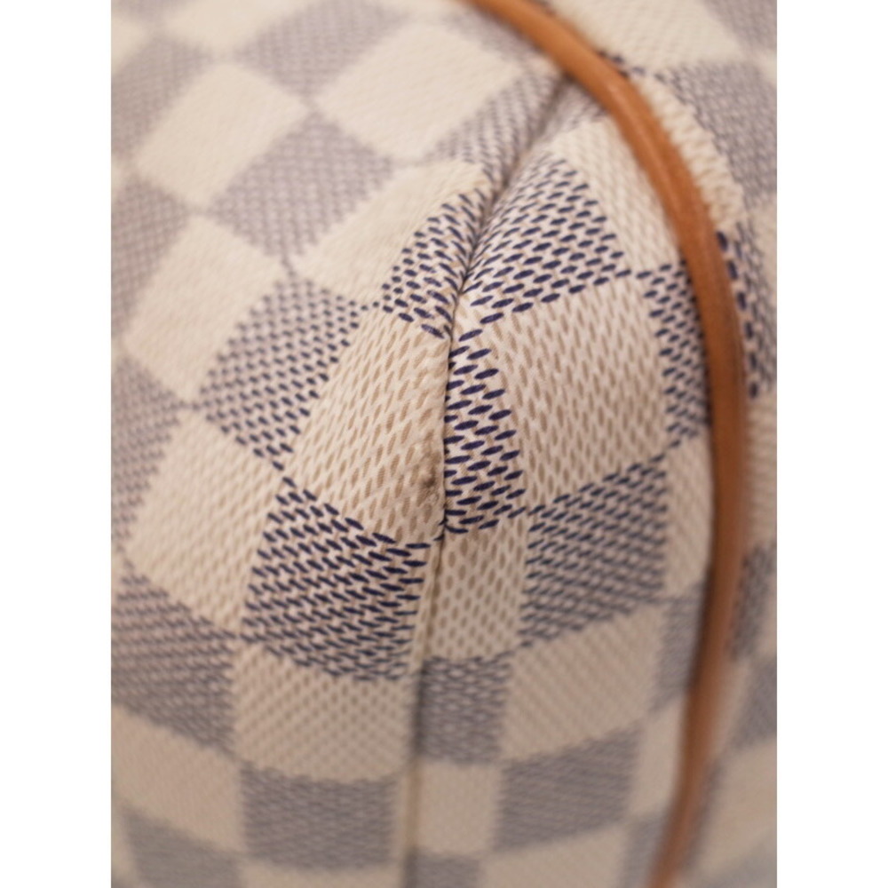 Louis Vuitton Totally MM Damier Azur Tote Bag White - Picture 4 of 9
